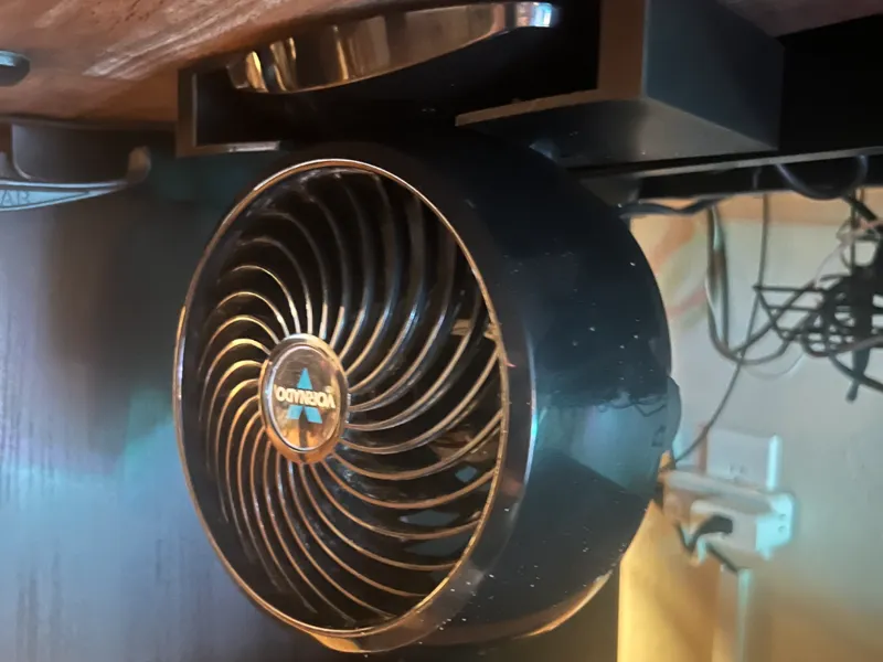 Under desk mount for Vornado 1303 Personal Fan