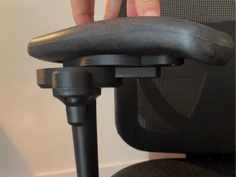 Universal Office Chair Armrest Swivel and Slider