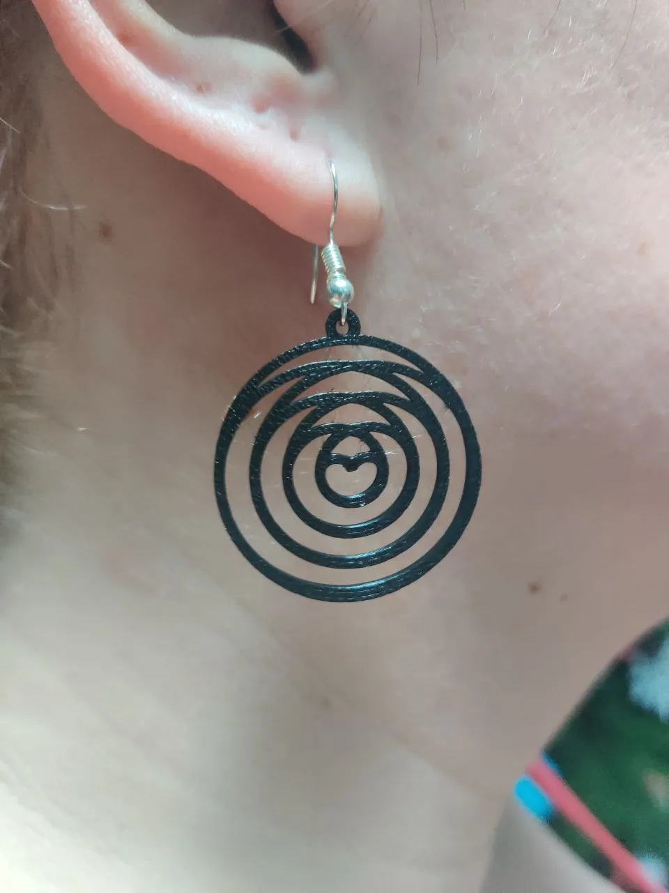 Love Spiral - earrings view 3