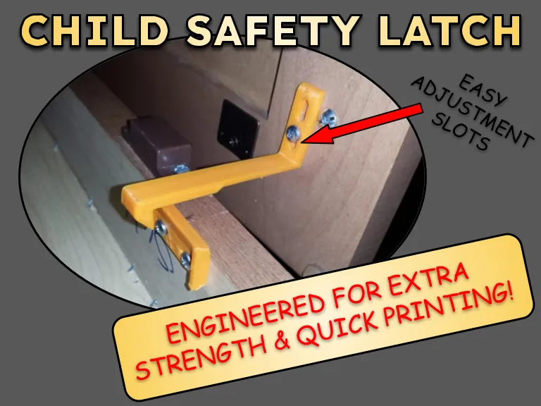 Cupboard Child Safety Latch