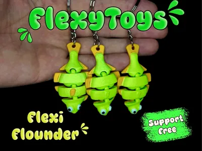 Flexi Funny Flounder