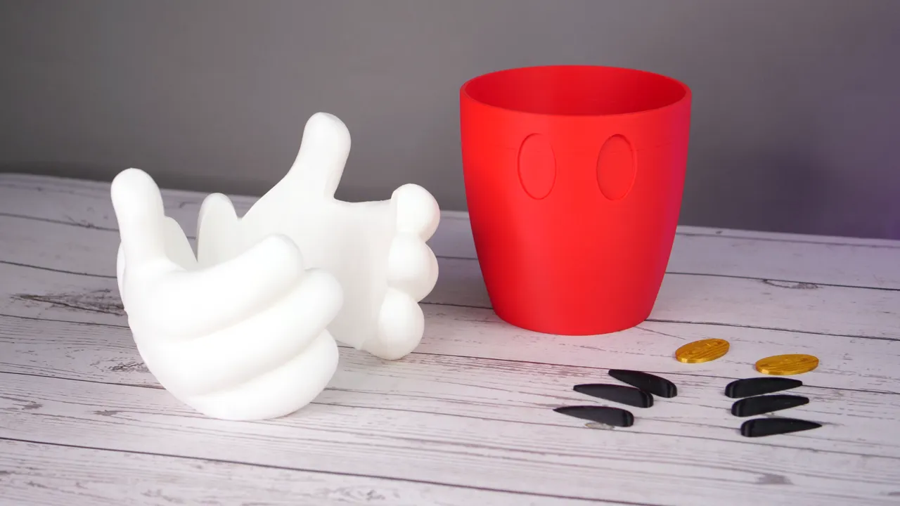 Mickey Hands Pot - Multi-Part view 4