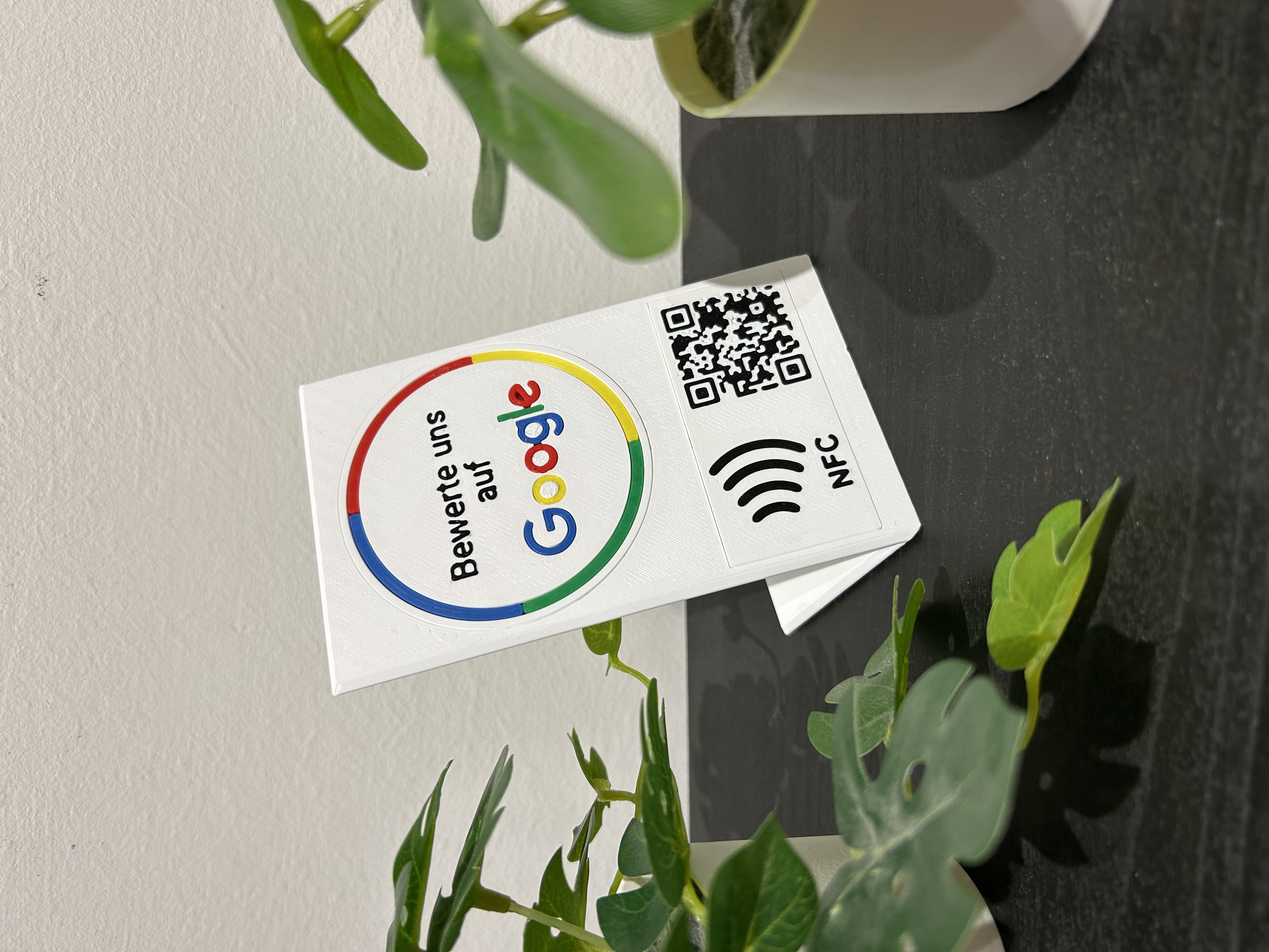 EDITABLE STAND QR CODE/NFC V2