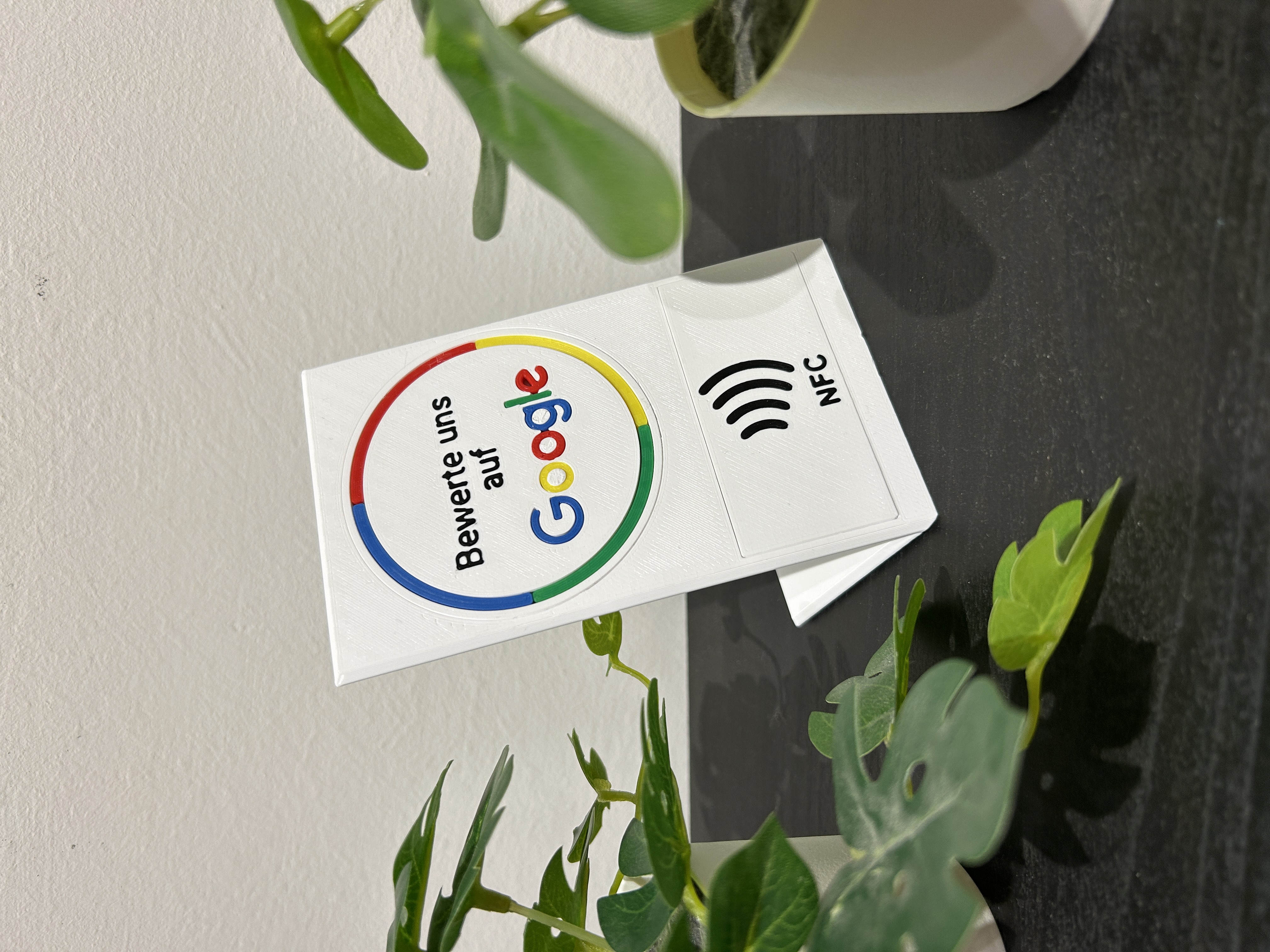 EDITABLE STAND QR CODE/NFC V2