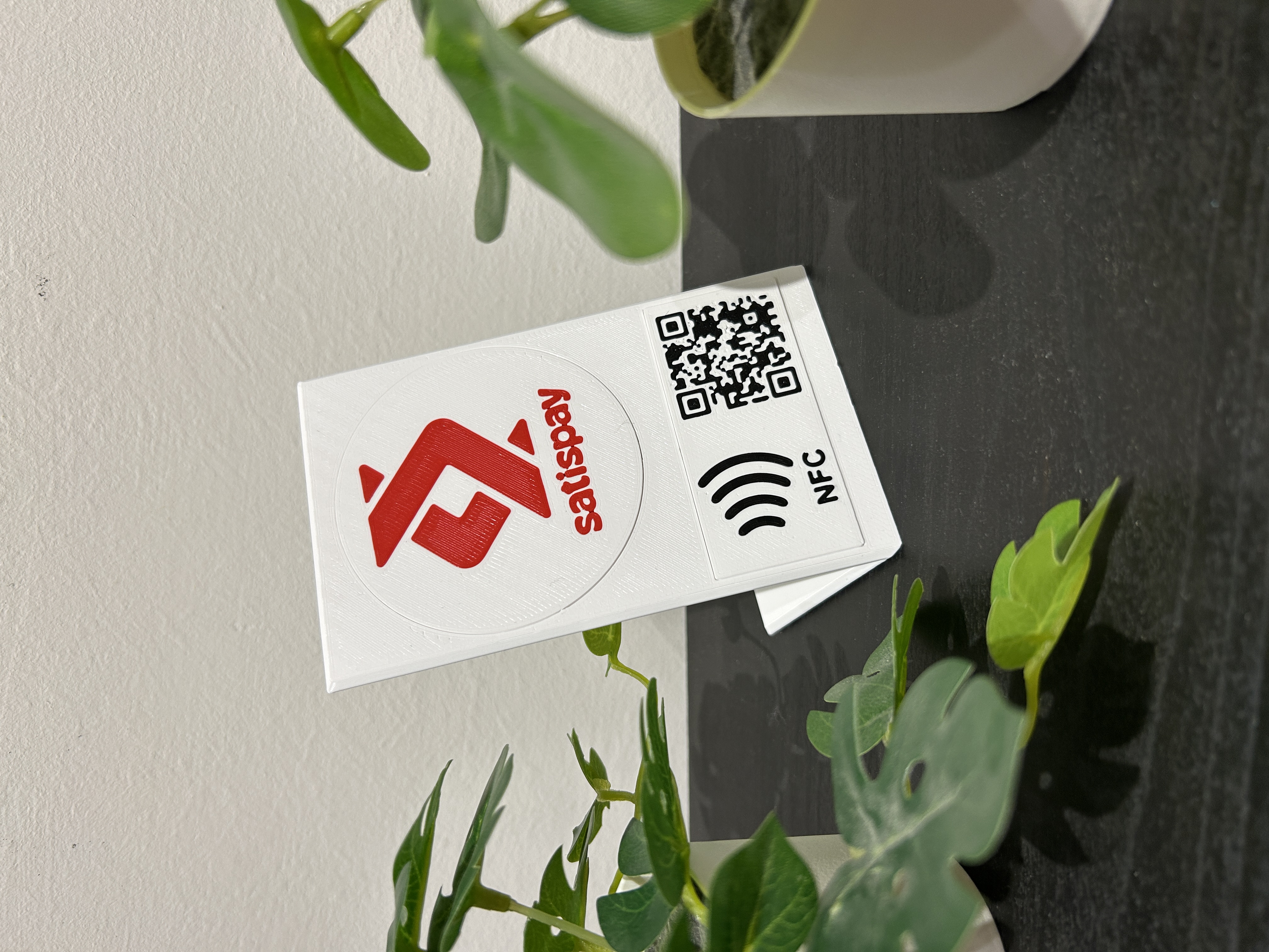 EDITABLE STAND QR CODE/NFC V2