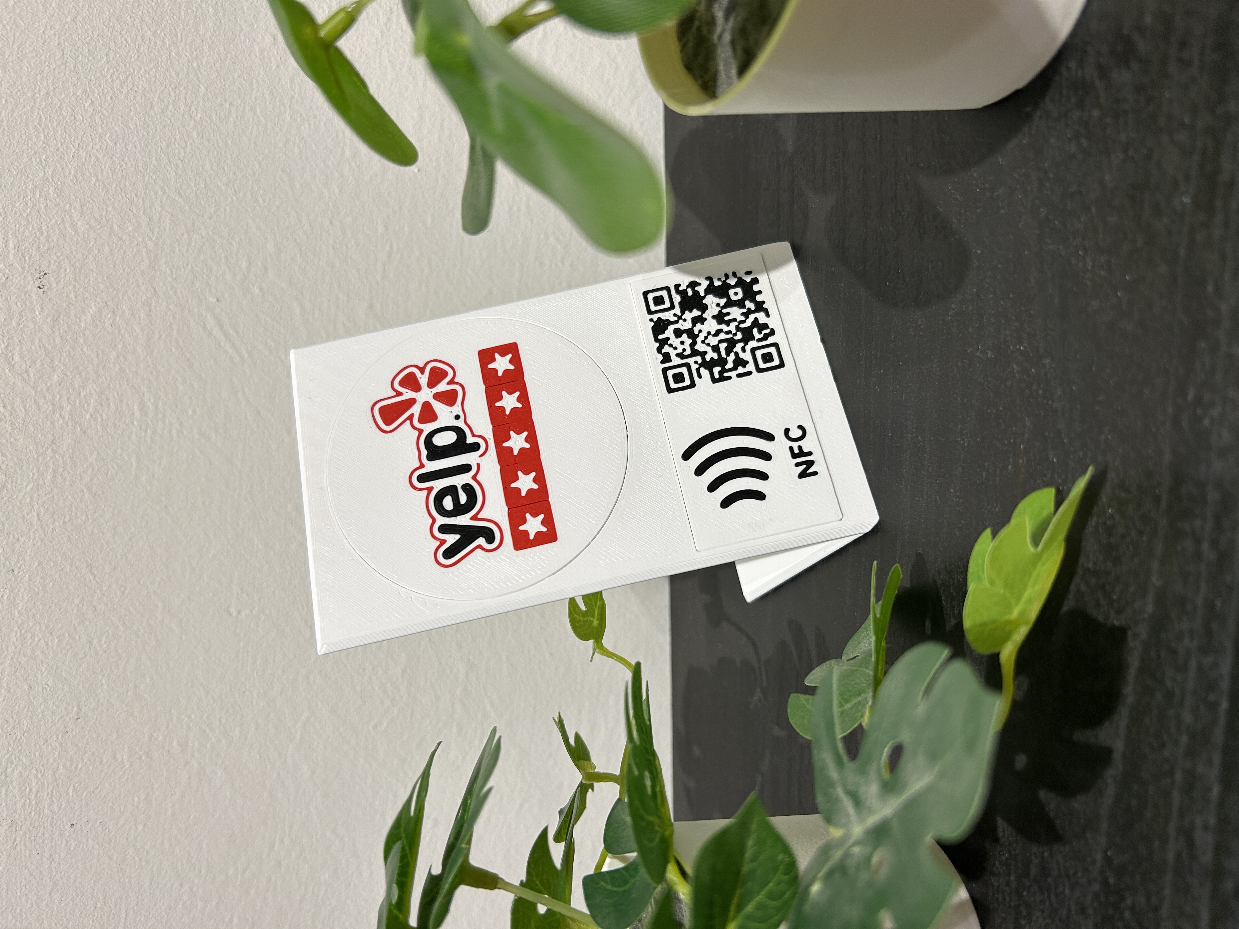 EDITABLE STAND QR CODE/NFC V2