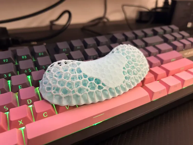 晶格人体工学手腕垫 