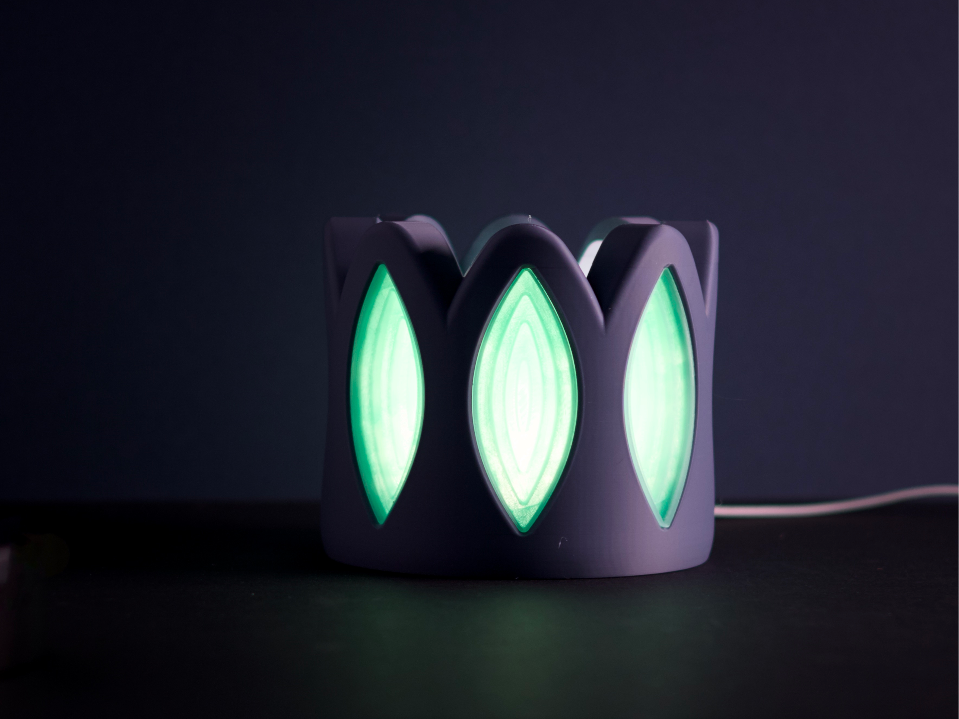 Teardrop window lamp. MH001 Bambu Lamp Kit