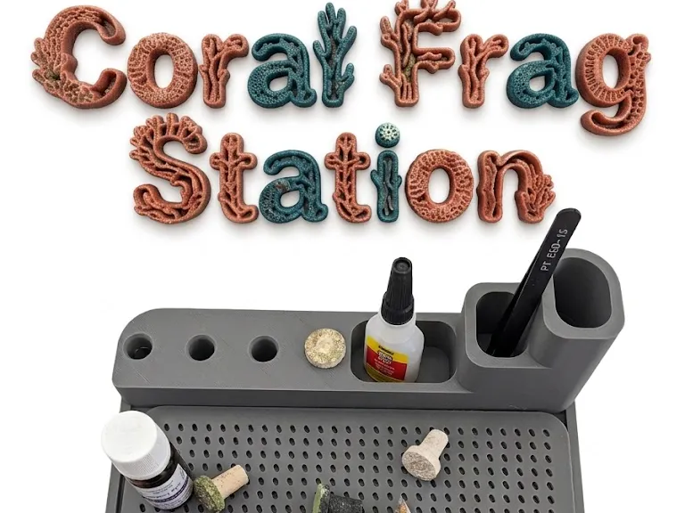 Coral Fragging station