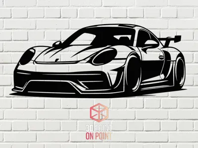 PORSCHE GT | WALL ART