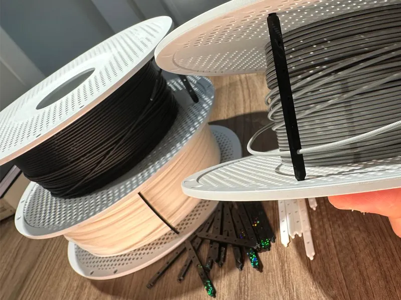 Filament Tip Holder for AMS 2 Pro when drying.