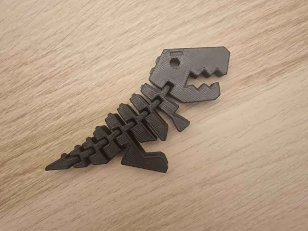 Dino articulé flexible