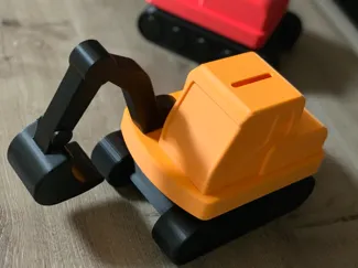 Spardose Bagger