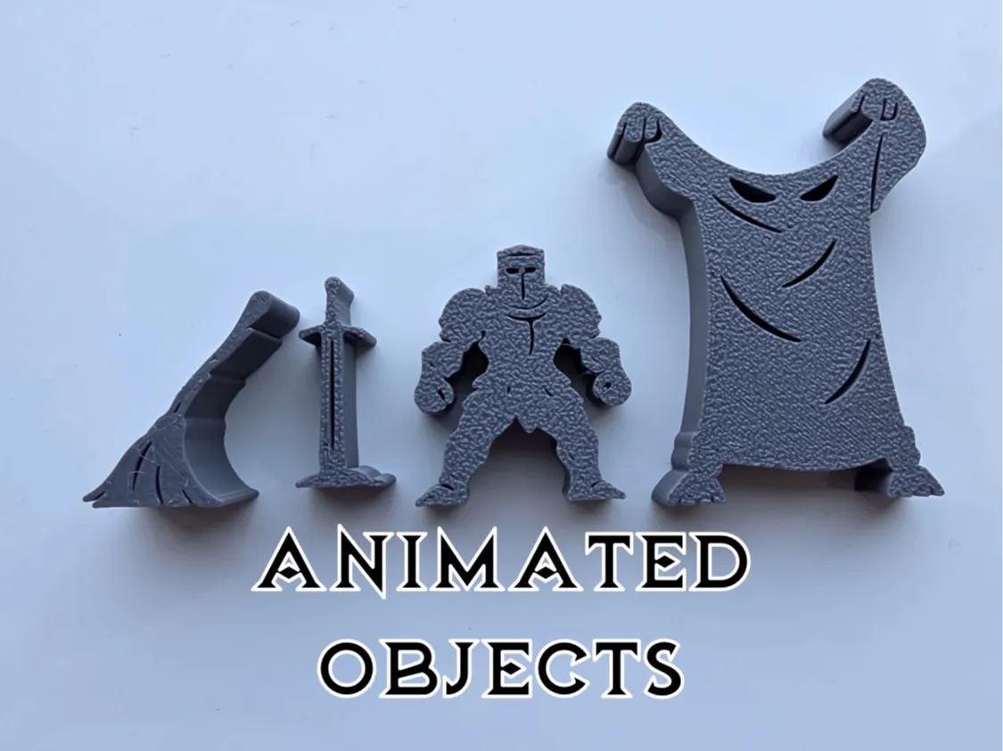 Animated Objects - Meeple Mini - Free 3D Print Model - MakerWorld