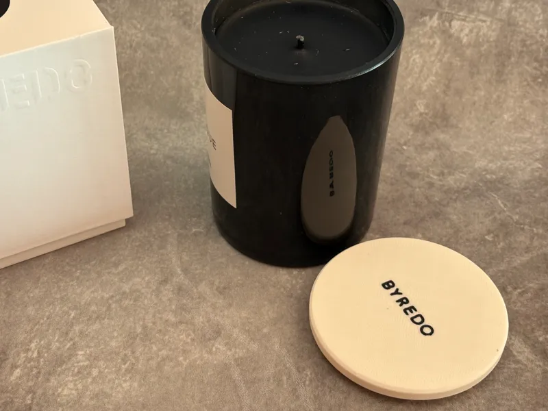 Byredo candle cap