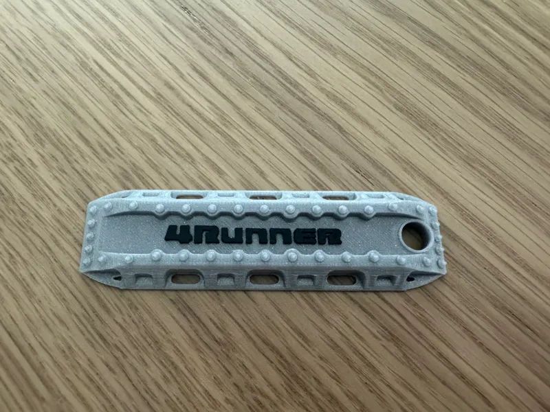 Toyota 4Runner Traction Board Keychain