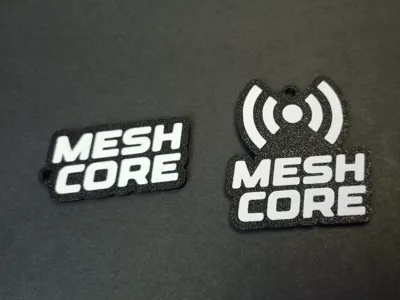 meshcore keychains and magnets