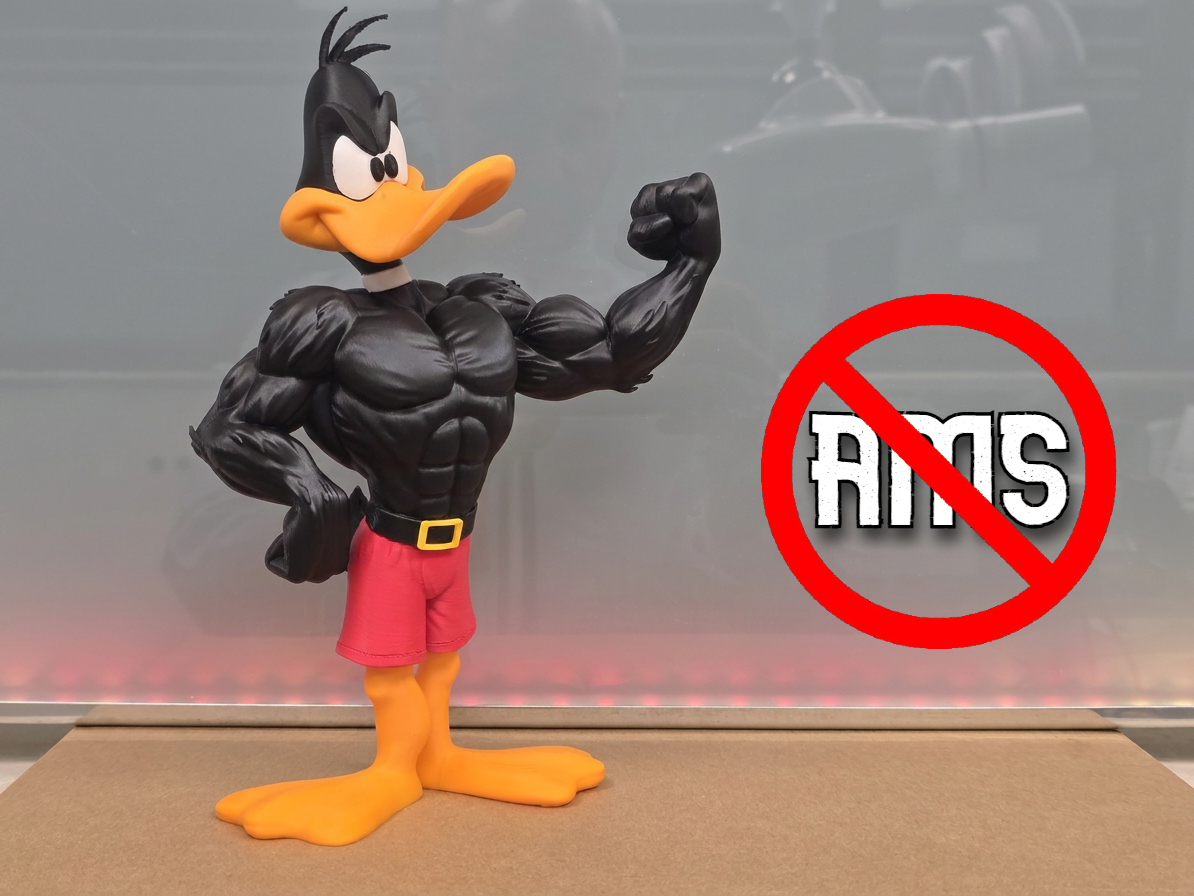 Daffy Duck The Bodybuilder / NO AMS - 1