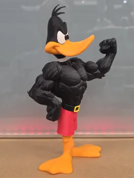 Accesorio para impresora 3D: Daffy Duck The Bodybuilder / NO AMS — vista de referencia 5
