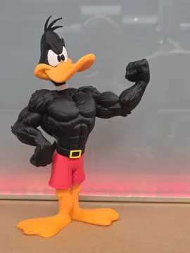Accesorio para impresora 3D: Daffy Duck The Bodybuilder / NO AMS — vista de referencia 3