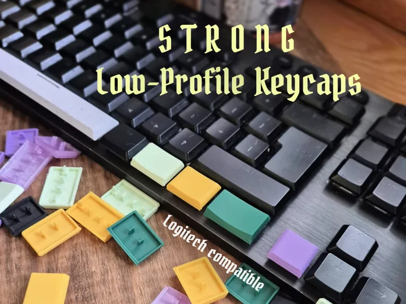 STRONG Low-Profile Keycaps | Logitech G915 | CHOC 