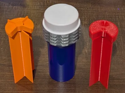 Safe RX Pill Bottle Divider