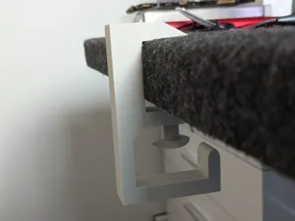 Under Desk bracket cable Management 