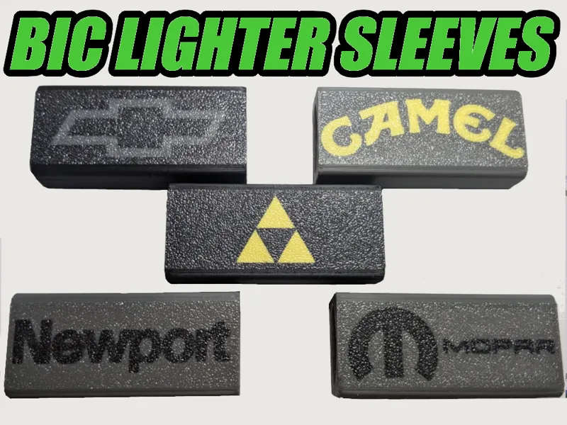 BIC Lighter Sleeves / Cases Part 2