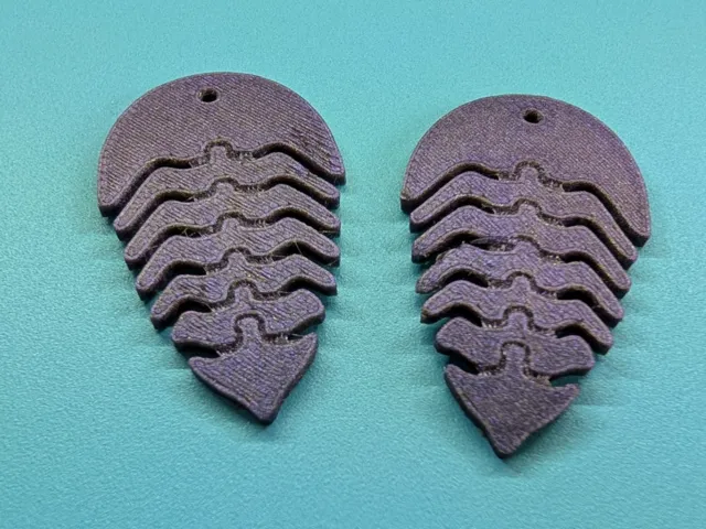 Trilobite earrings/charms