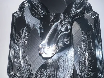 Deer Head Relief