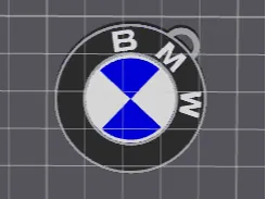 BMW FAN 4 COLOS KEYCHAIN