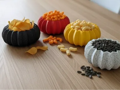 Party chips bowl