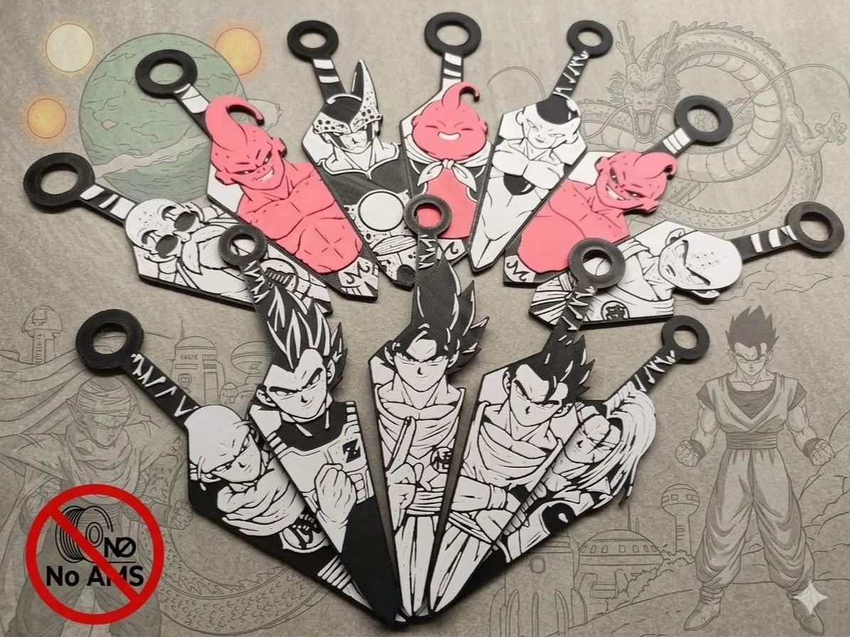 FREEGUN Calzoncillos Hombre Boxer Vegeta, Goku, Beerus, Ropa Interior Hombre, DRAGON BALL SUPER, Cómodo y Libertad de Movimiento (Lote de 4