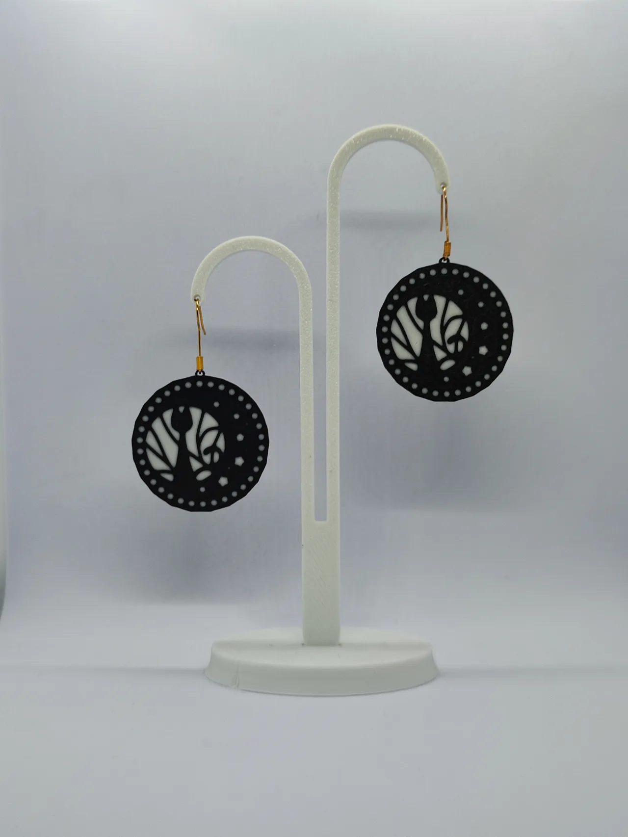 Pendientes Misterio de Gato view 2