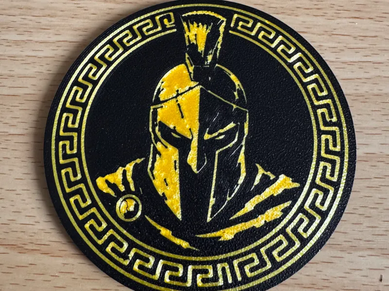 Spartan Warrior Coaster