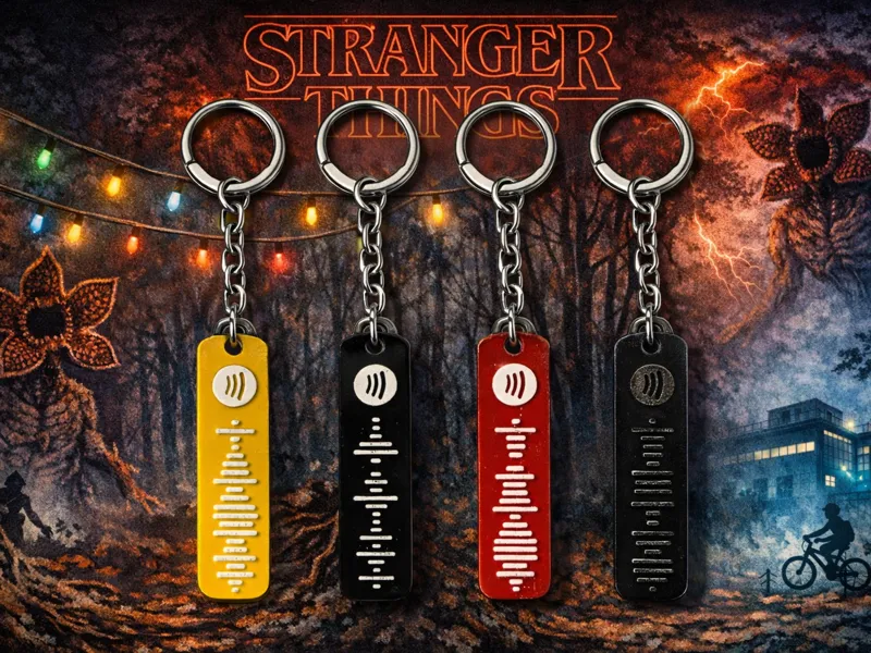 Keychain Spotify Stranger Things song