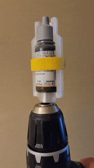 Drill Paint Mixer for 17ml bottles