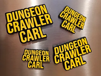 Dungeon Crawler Carl logo (magnet or pin!)