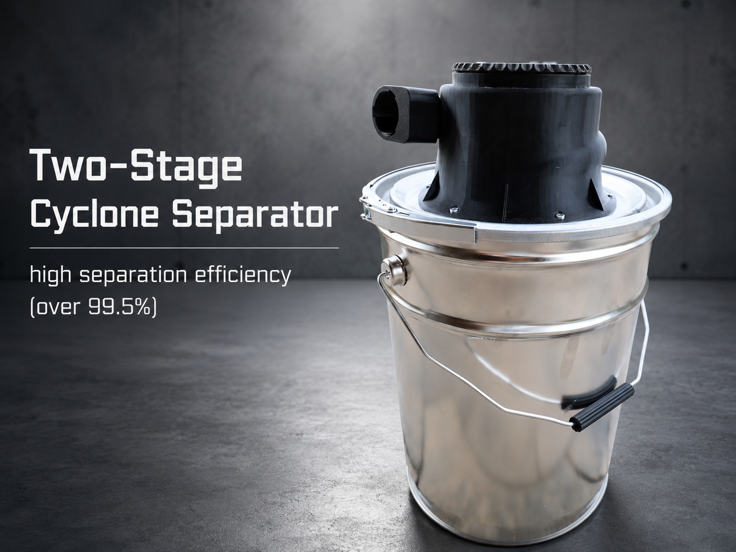 Two-Stage Cyclone Separator