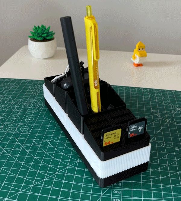 Rotating container organizer