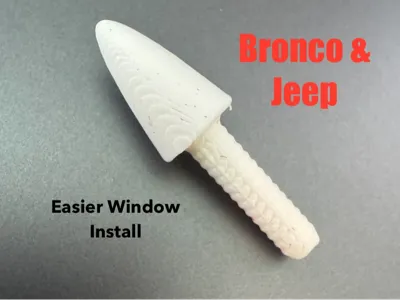 Bronco & Jeep Soft Top Window Guide Bestop Trektop
