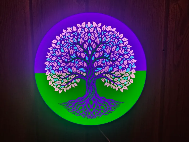 Tree of life light box 