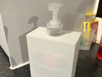 UK Simple Soap Dispenser (for 500ml Cussons Soap)