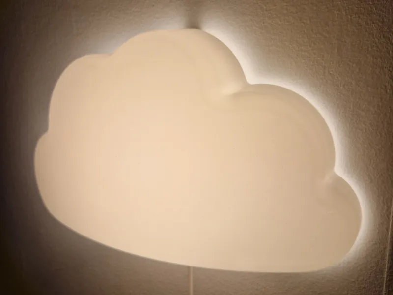 IKEA UPPLYST Cloud lamp cover