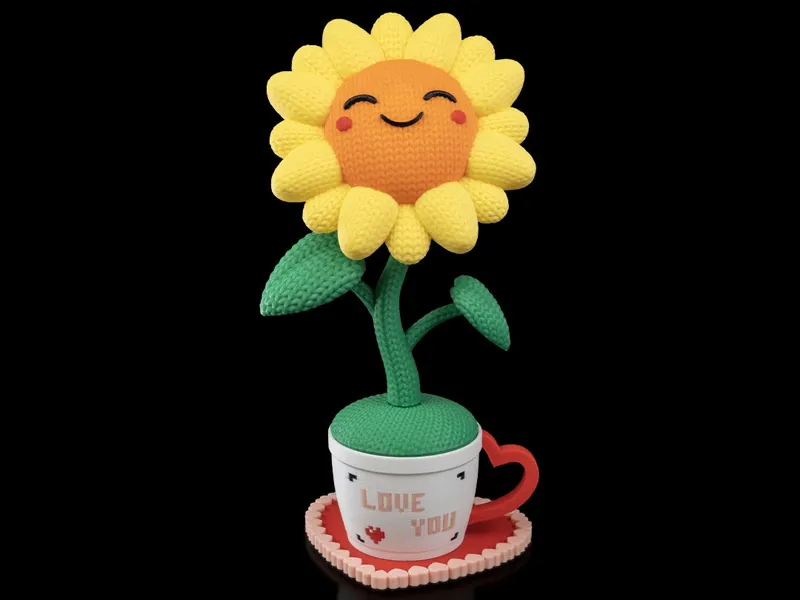 Amurumi Flower Container