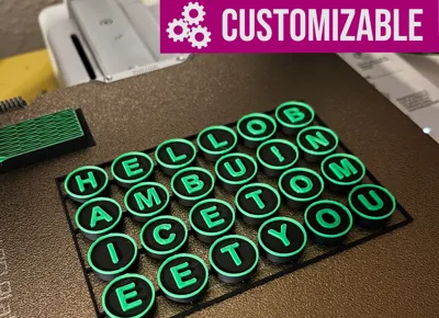Customizable Magnet Kit Card