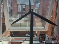Éolienne miniature à l'échelle 1:187 — photo 1