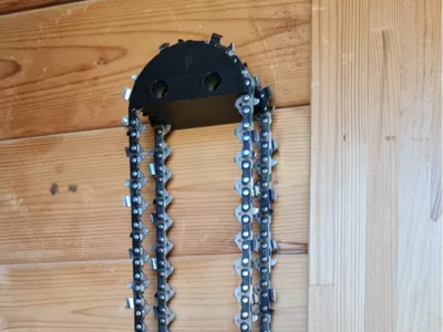 Chainsaw Chain holder Wallmount