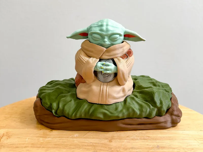 Grogu Meditation Figurine