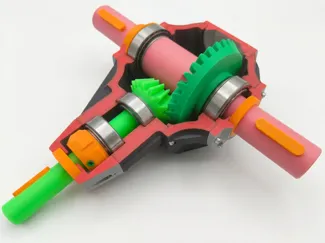 Bevel Gear Educational Model